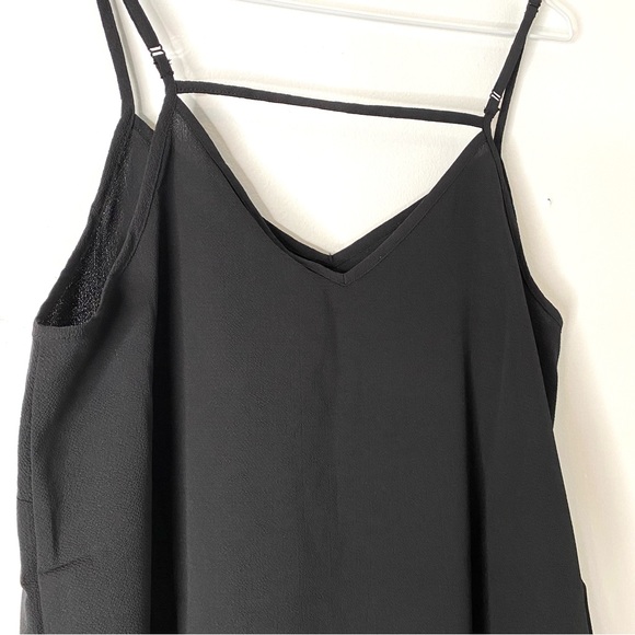 Only Nova Lux Paris Singlet Solid Black Tank Top NWT - Picture 8 of 10